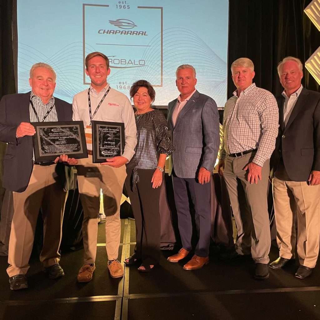 Atlantic Outboard Awarded as a Top Dealer for Robalo Boats