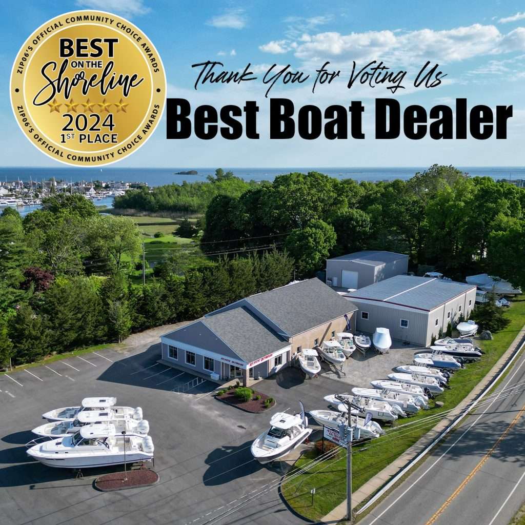 firstplace - Atlantic Outboard Named Best Boat Dealer on the Shoreline for 2024